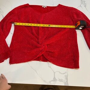 JODIFL Red Women's Sweater